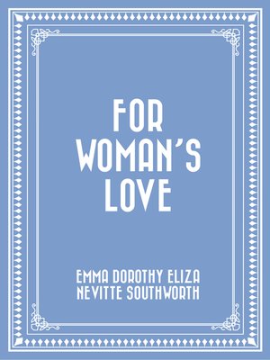 cover image of For Woman's Love